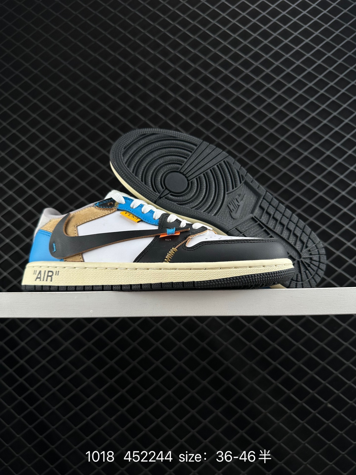 Travis Scott x Air Jordan 1 ” Reverse Mocha “